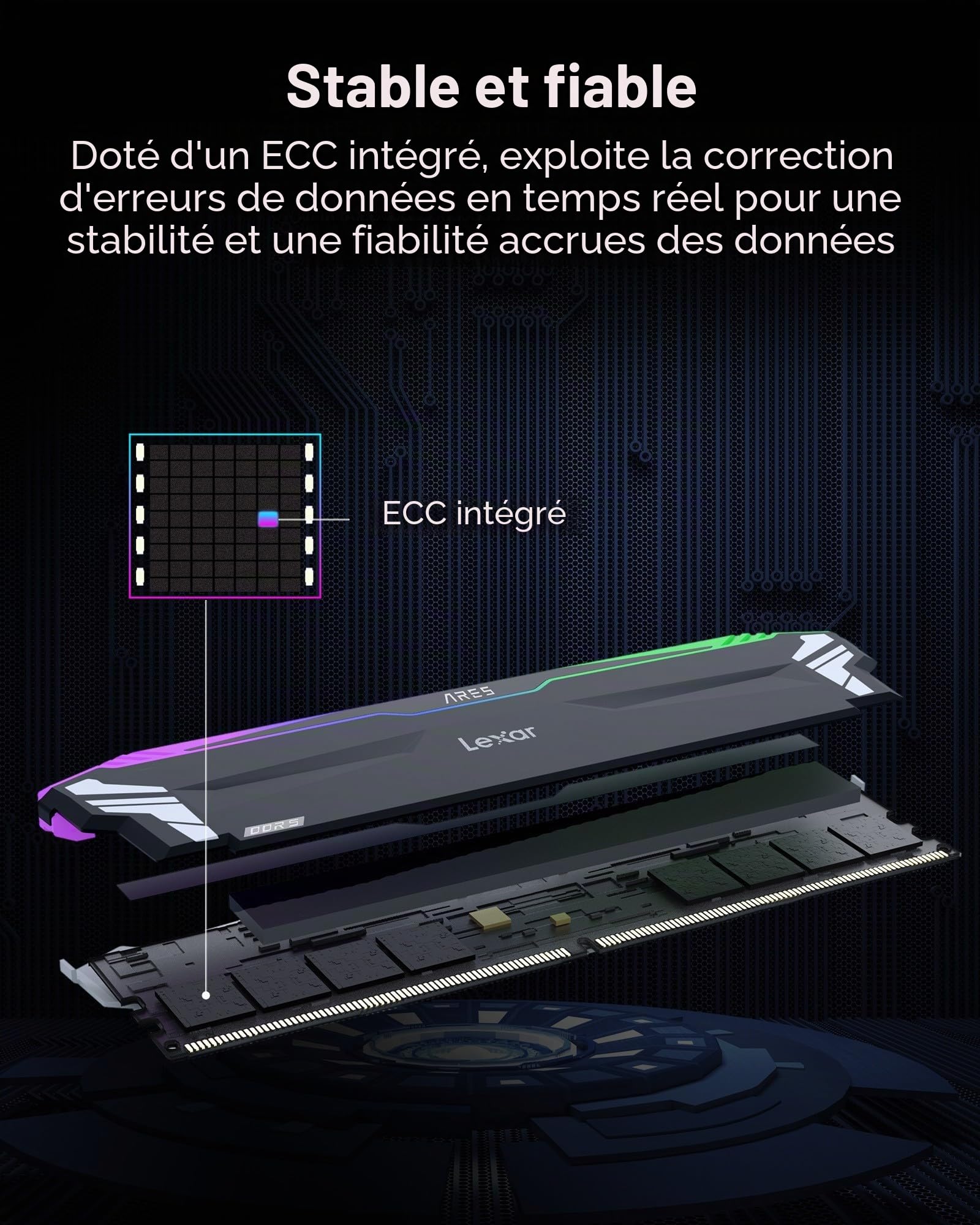 lexar-ares-rgb-ddr5-32-go-2x16-go-6800-mhz-cl34-xmp-3-0-expo-1-4v image 7