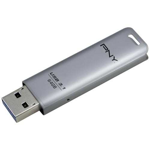 pny-elite-steel-64go-usb-3-1-80mo-s-cl-usb-m-tal-r-tractable image 5
