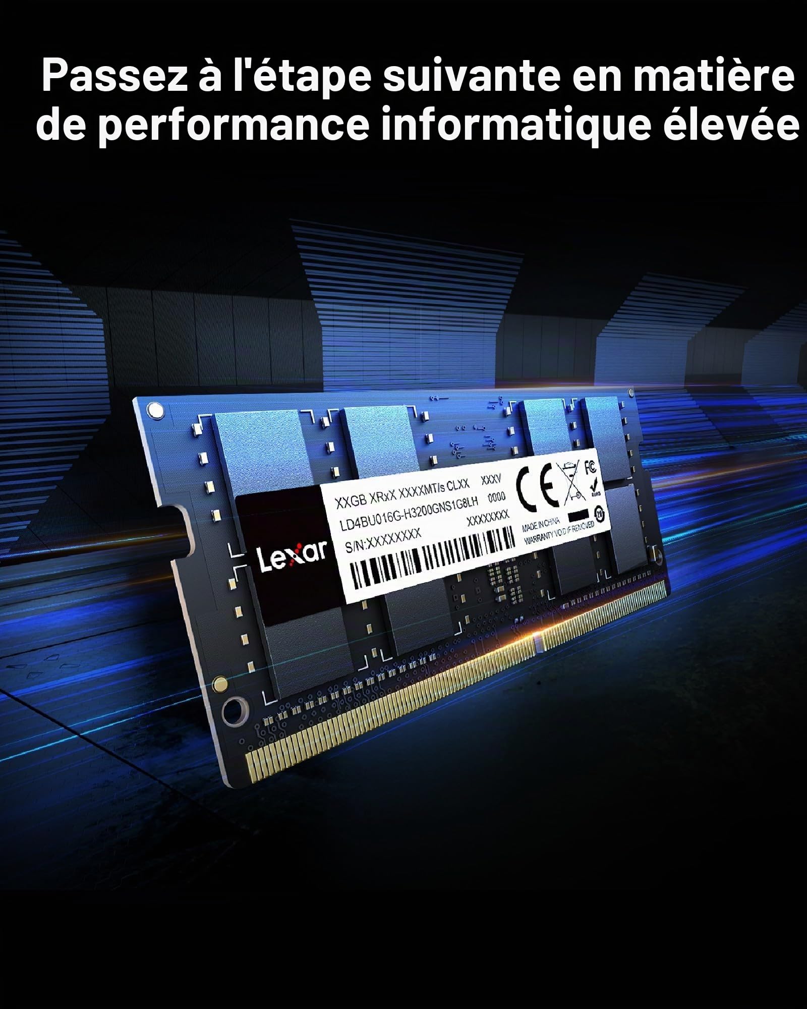 lexar-sodimm-16-go-ddr4-3200mhz-cl22-m-moire-pc-portable image 2
