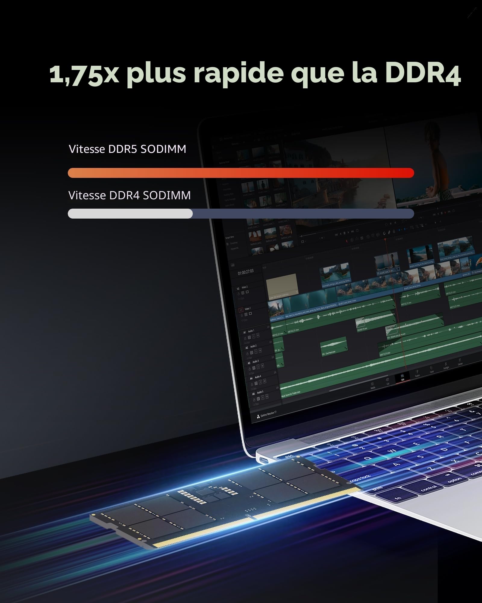 lexar-sodimm-ddr5-24go-5600mhz-cl46-262-pin-portable image 5