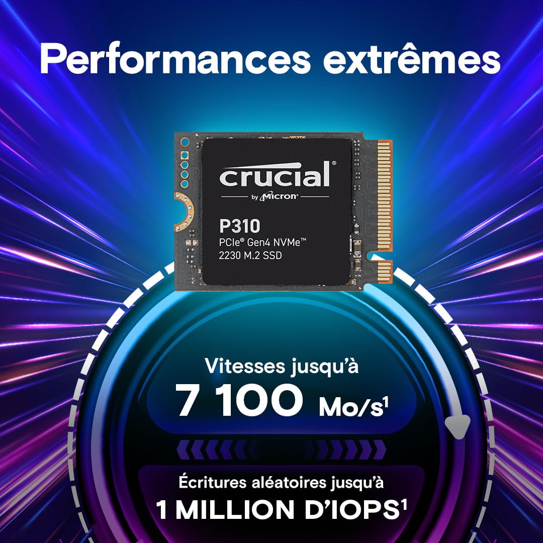 crucial-p310-ssd-interne-1to-pcie-gen4-nvme-m-2-2230-7100-mo-s-steam-deck-rog-al image 4