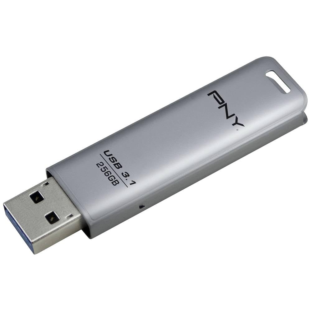pny-elite-steel-64go-usb-3-1-80mo-s-cl-usb-m-tal-r-tractable image 4