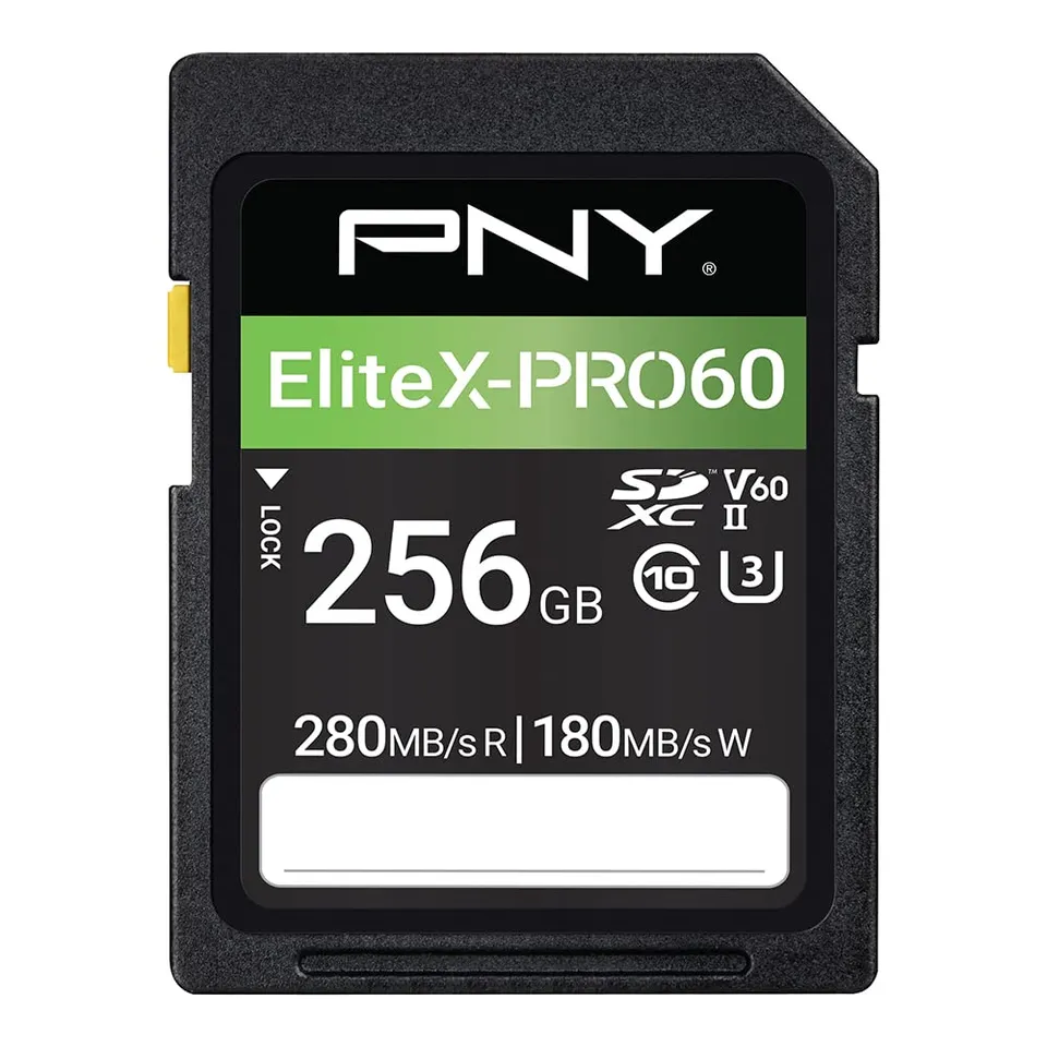 pny-elitex-pro60-sdxc-256go-uhs-ii-u3-v60-280-mo-s image 1