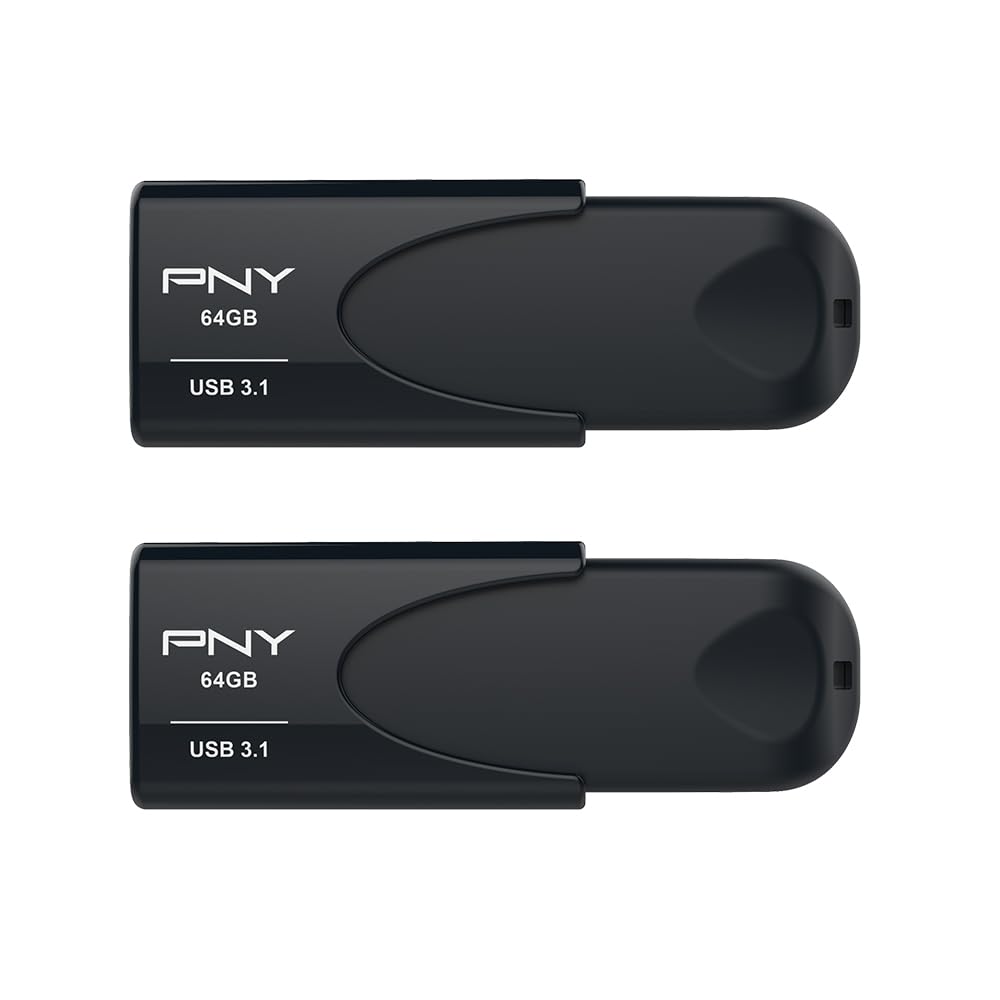 pny-attach-4-pack-de-2-cl-s-usb-3-1-64-go-80-mo-s image 2