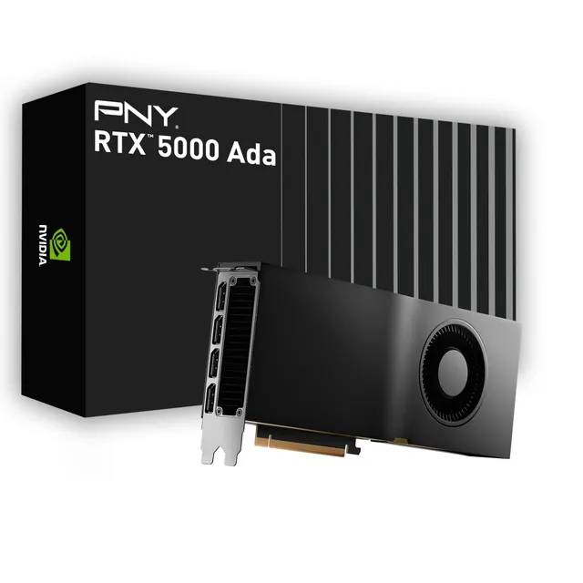 pny-nvidia-rtx-5000-ada-generation-32-go-gddr6-pcie-4-0-double-slot-4x-displaypo image 1