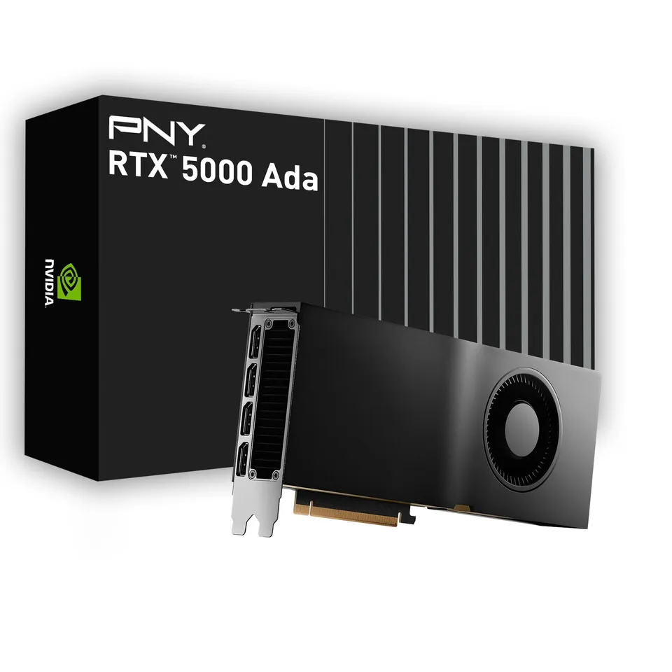 pny-nvidia-rtx-5000-ada-generation-32-go-gddr6-pcie-4-0-double-slot-4x-displaypo image 1