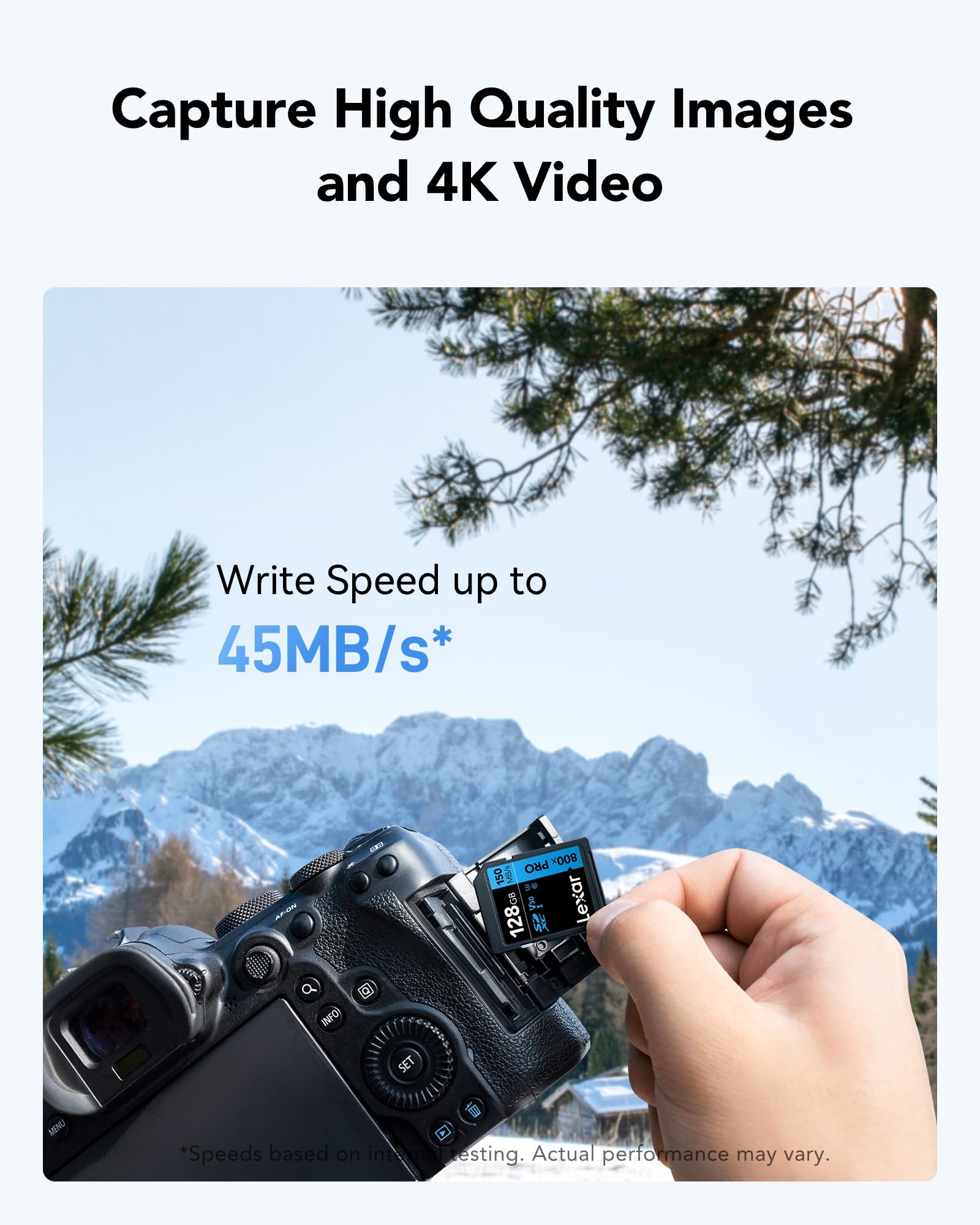 lexar-800x-pro-blue-128go-carte-sdxc-uhs-i-v30-u3-150mo-s image 3