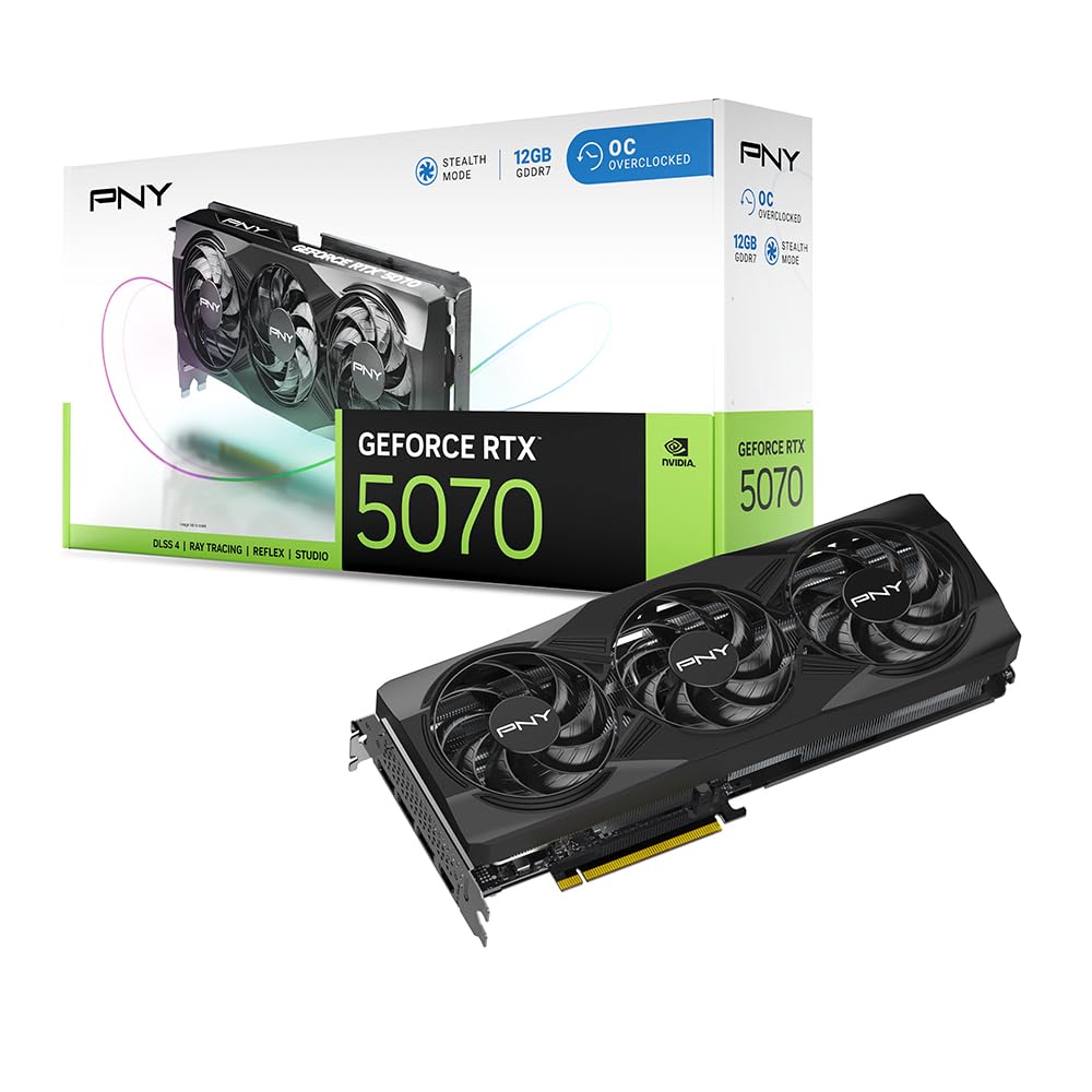 pny-geforce-rtx-5070-12-go-triple-fan-dlss-4 image 3
