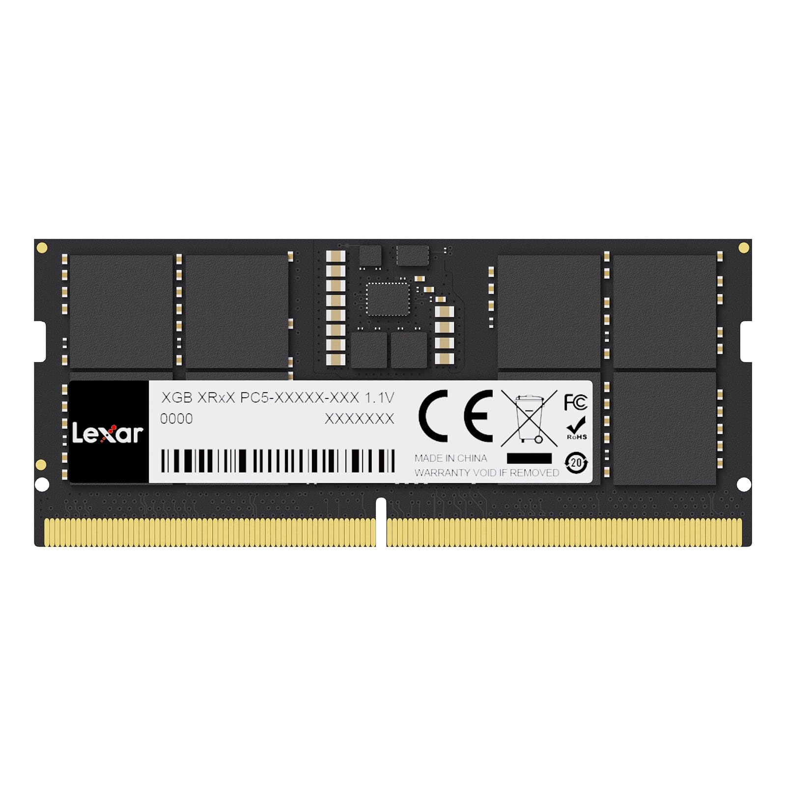 lexar-sodimm-ram-ddr5-24go-5600-mhz-cl46-pour-pc-portable-mini-pc image 1