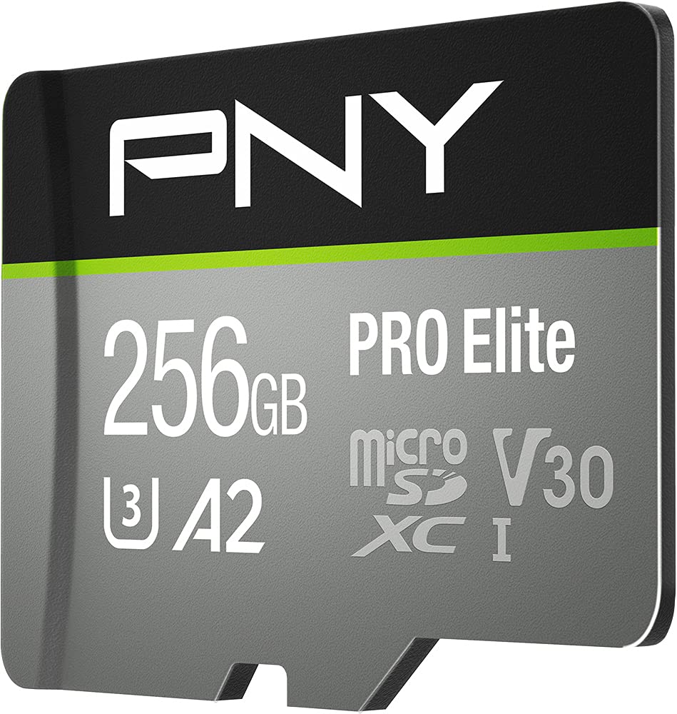 pny-pro-elite-256go-microsdxc-u3-v30-a2-adaptateur-sd image 2