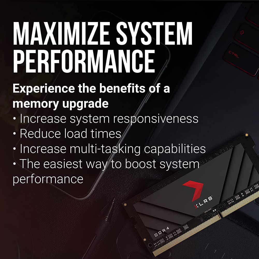 pny-xlr8-gaming-8go-ddr4-3200mhz-m-moire-portable-sodimm image 5