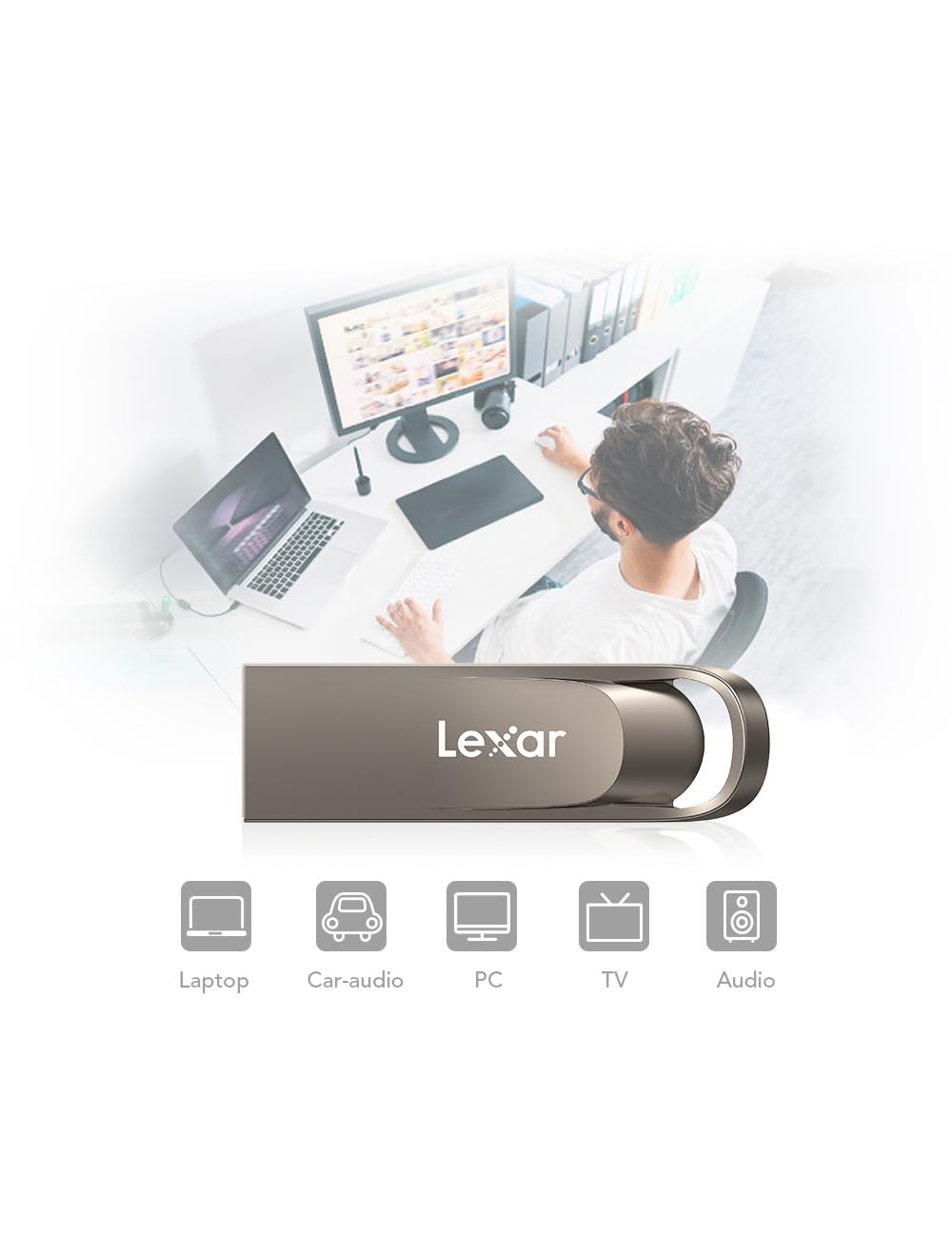 lexar-jumpdrive-64-go-cl-usb-3-2-gen-1-m-tal-lecture-jusqu-100-mo-s image 5