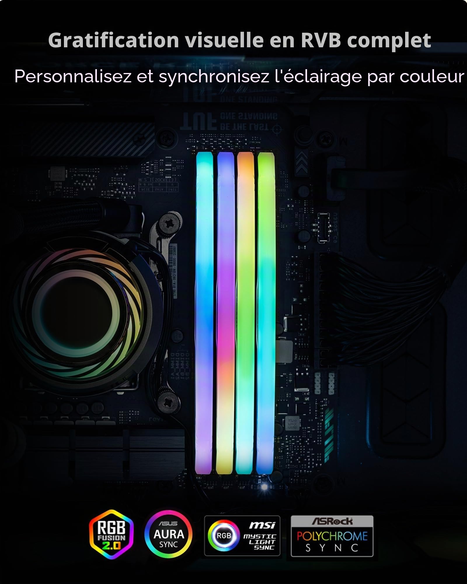 lexar-ares-rgb-ddr5-kit-32-go-2x16-go-6400mhz-cl32-udimm image 4