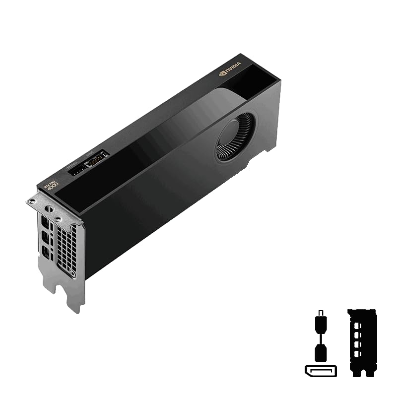 pny-nvidia-rtx-pro-4000-sff-blackwell-carte-graphique-professionnelle-24-go-gddr image 7