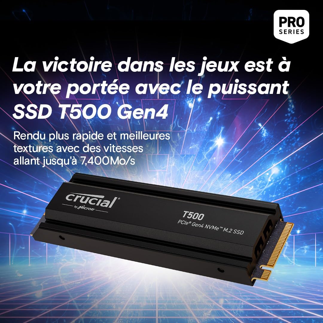 crucial-t500-ssd-1to-pcie-gen4-nvme-m-2-avec-dissipateur-ps5-ct1000t500ssd5 image 6