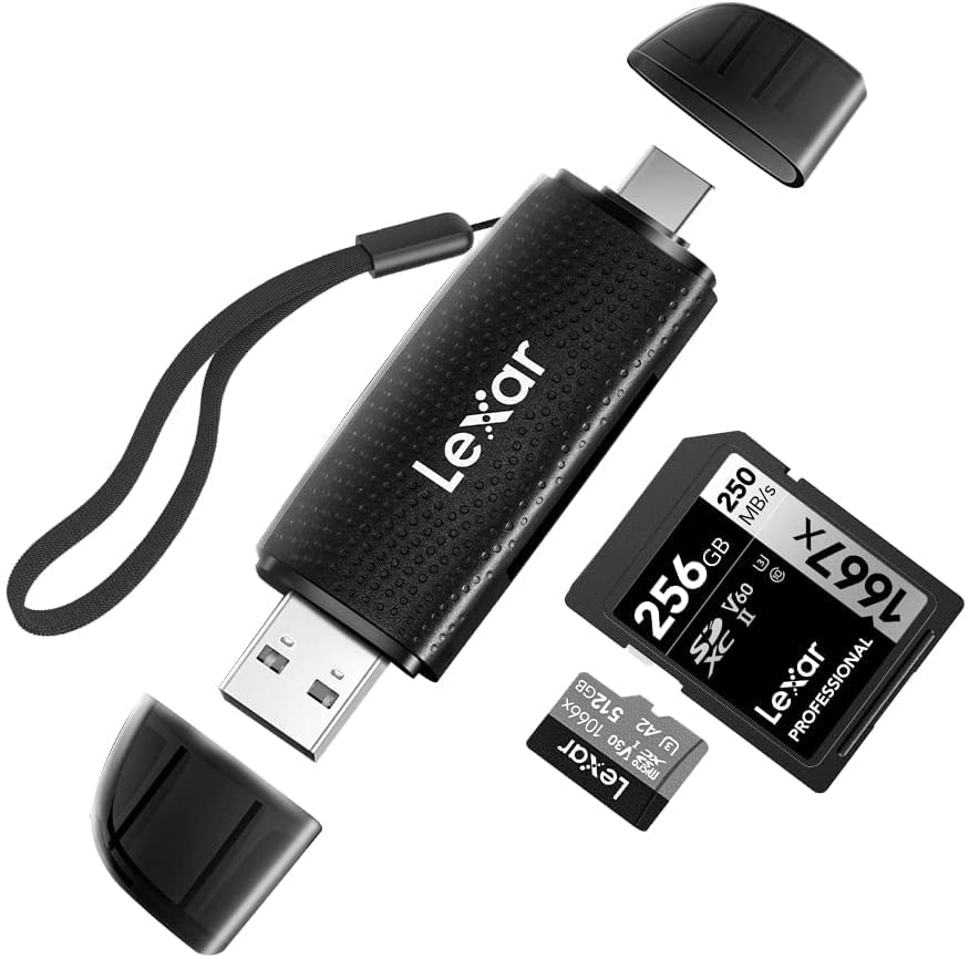 lexar-rw310-lecteur-carte-sd-microsd-usb-c-usb-a-3-2-gen-1-170-mo-s image 7