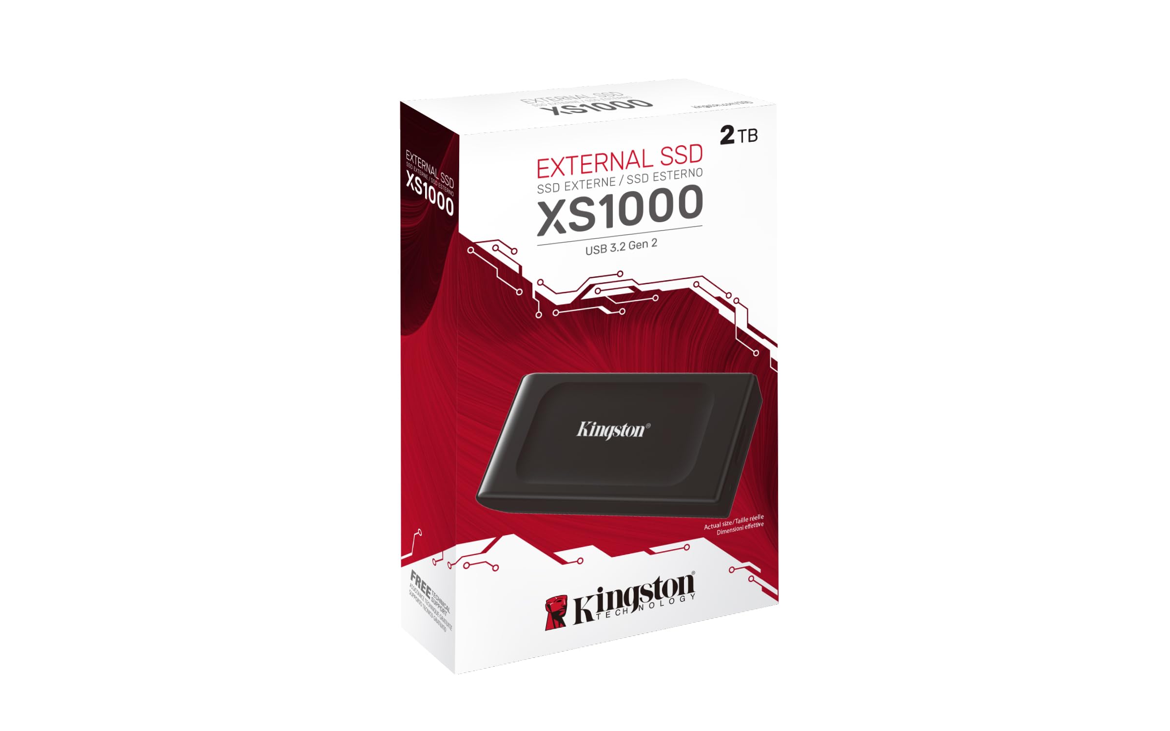 kingston-xs1000-sxs1000-2000g-ssd-externe-portable-2-to-usb-3-2-gen-2 image 3
