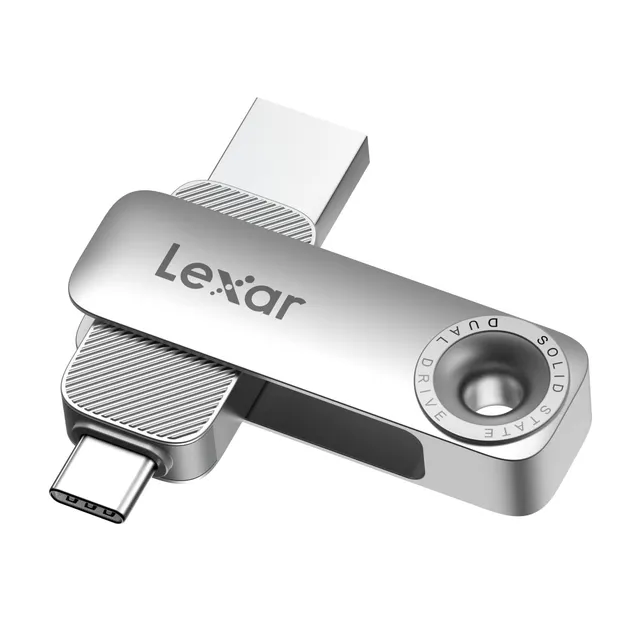 lexar-d50e-cl-usb-double-ssd-512-go-usb-c-usb-a-400-mo-s image 1