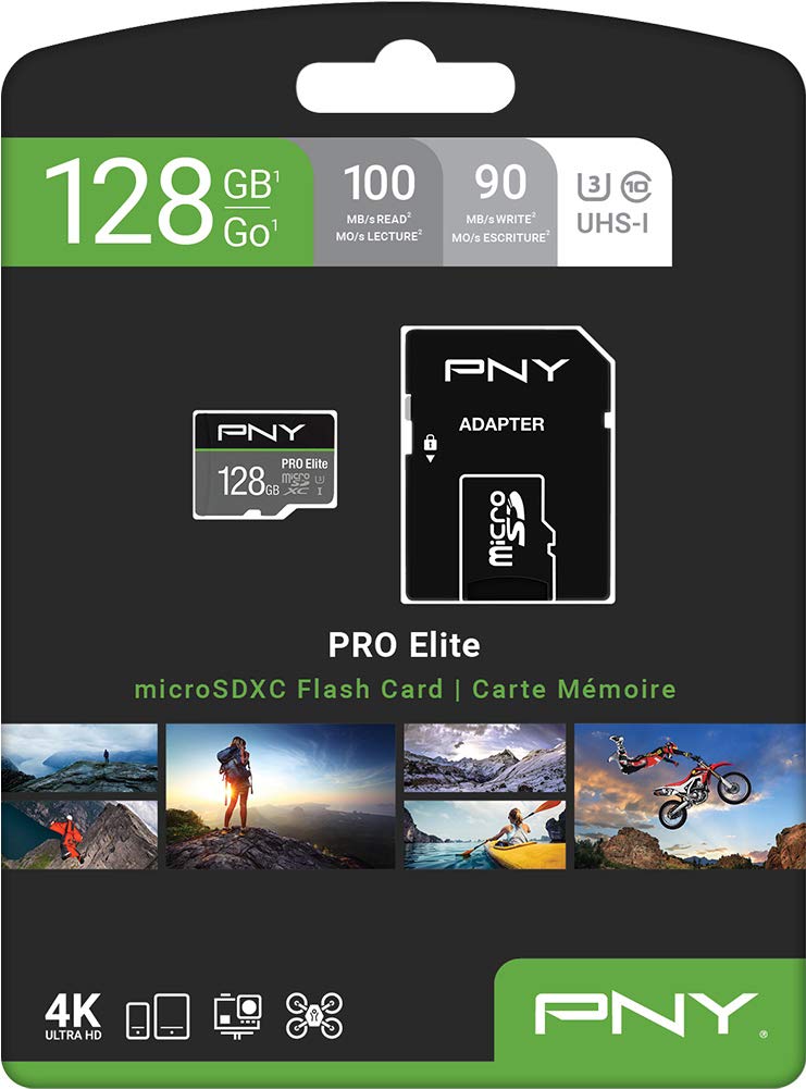 pny-elite-carte-microsdxc-avec-adaptateur-sd-u3-4k-95-mo-s image 7