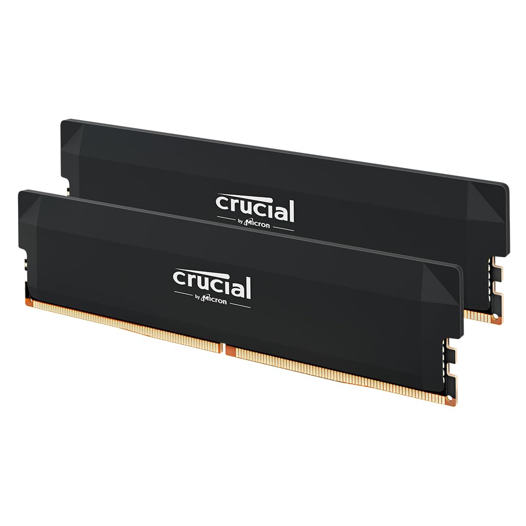 crucial-pro-overclocking-64go-kit-2x32go-ddr5-6400mhz-cl40-blanc-ram-pc image 7