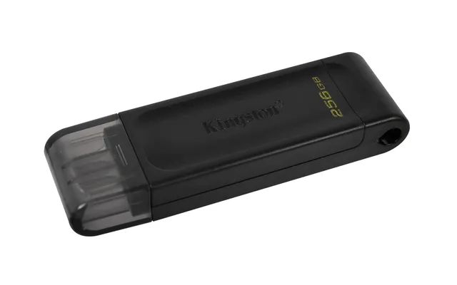 kingston-datatraveler-70-dt70-256gb-cl-usb-c-256-go-noir image 1