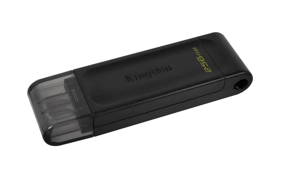 kingston-datatraveler-70-dt70-256gb-cl-usb-c-256-go-noir image 1