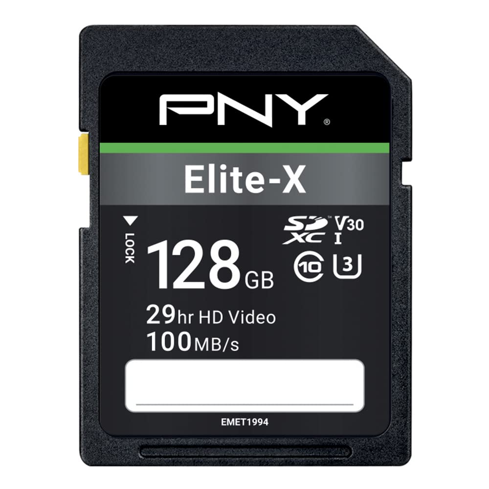 pny-elite-x-128-go-sdxc-carte-m-moire-classe-10-u3-uhs-i-100-mo-s image 3
