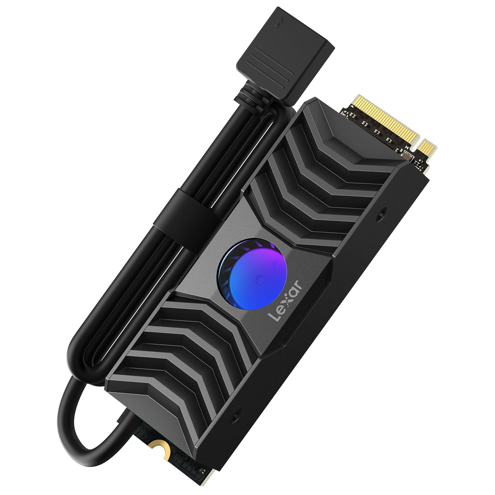 lexar-professional-nm1090-1-to-ssd-pcie-gen5-nvme-avec-dissipateur-thermique-jus image 1