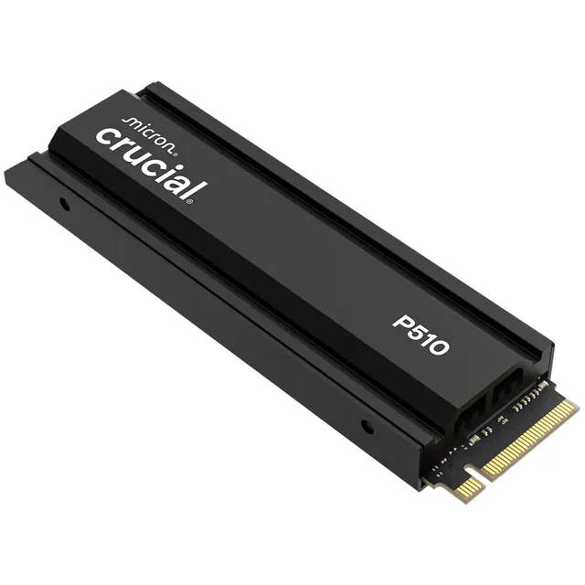 crucial-p510-2-to-ssd-nvme-pcie-5-0-avec-dissipateur-10000-mo-s image 1