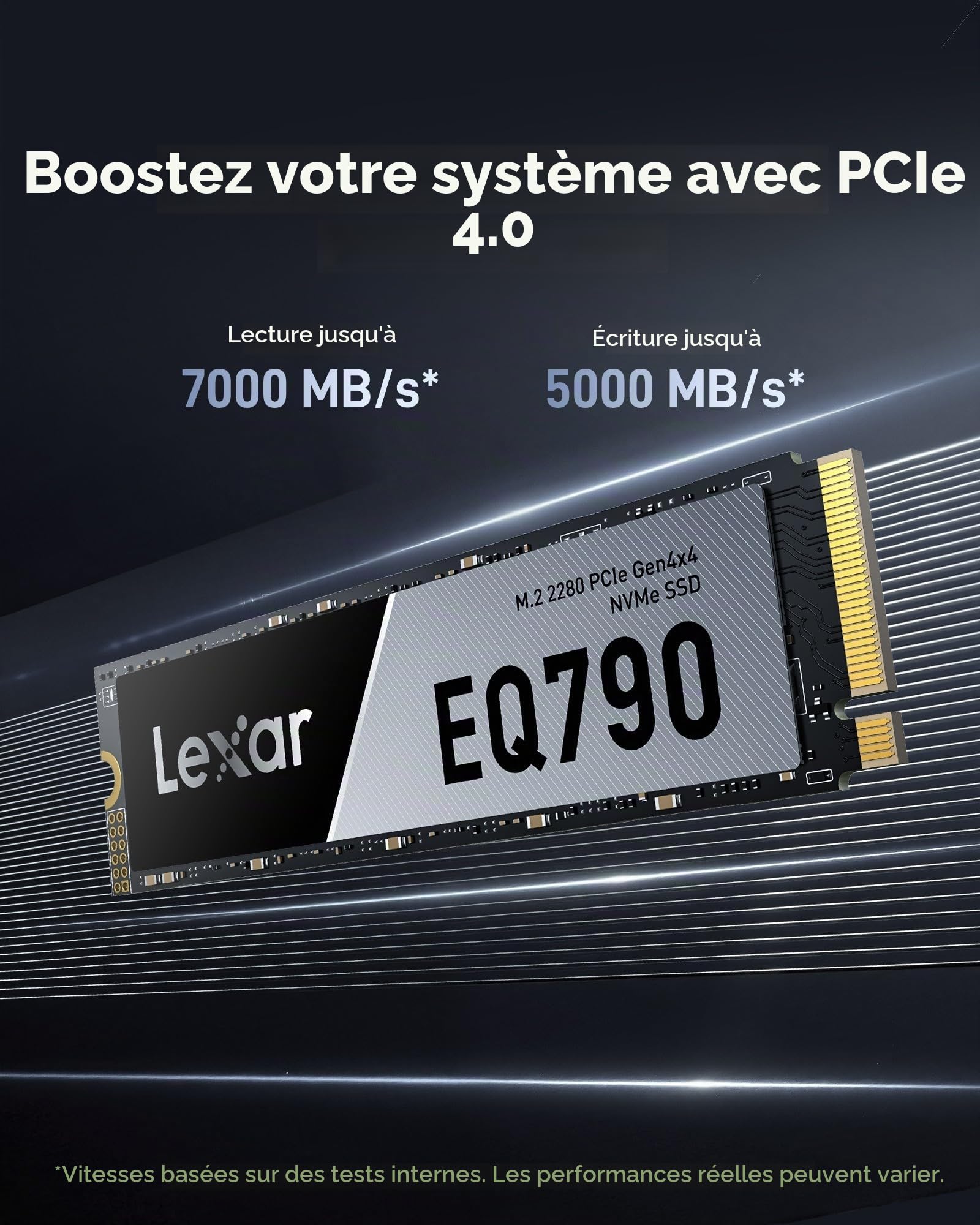 lexar-eq790-2-to-nvme-ssd-m-2-2280-pcie-gen4x4-jusqu-7-000-mo-s-en-lecture-compa image 2