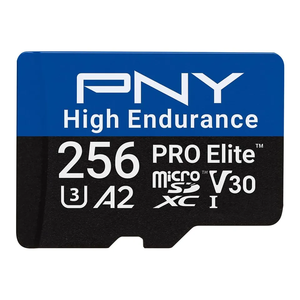 pny-pro-elite-high-endurance-256-go-microsdxc-u3-v30-a2-100-mo-s image 1