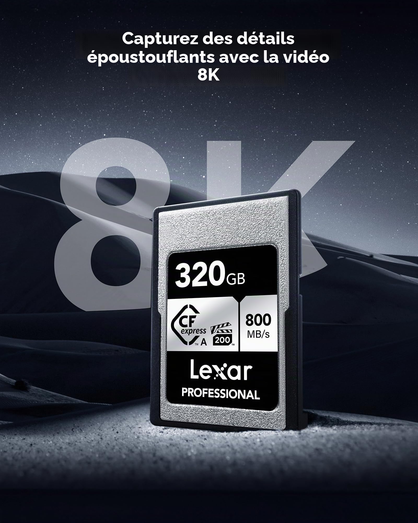 lexar-professional-silver-320-go-cfexpress-type-a-800-mo-s-vpg200 image 2