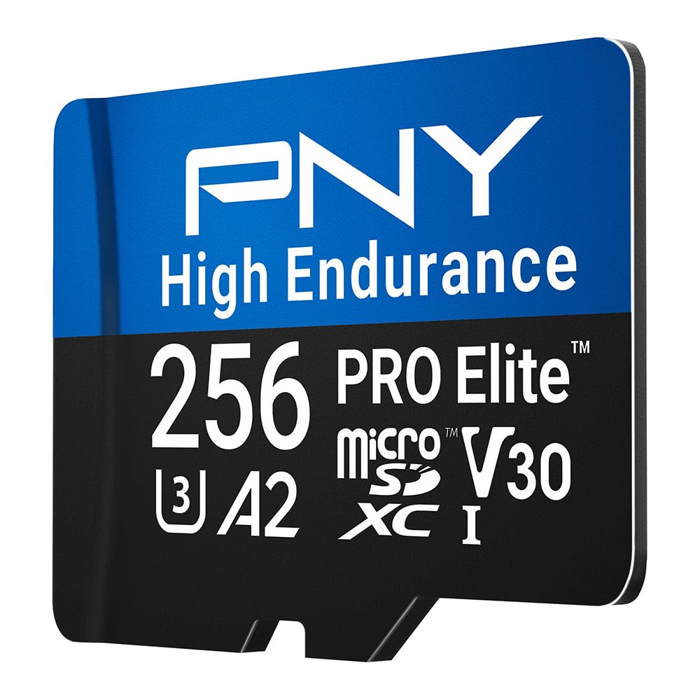 pny-pro-elite-high-endurance-256-go-microsdxc-u3-v30-a2-100-mo-s image 2
