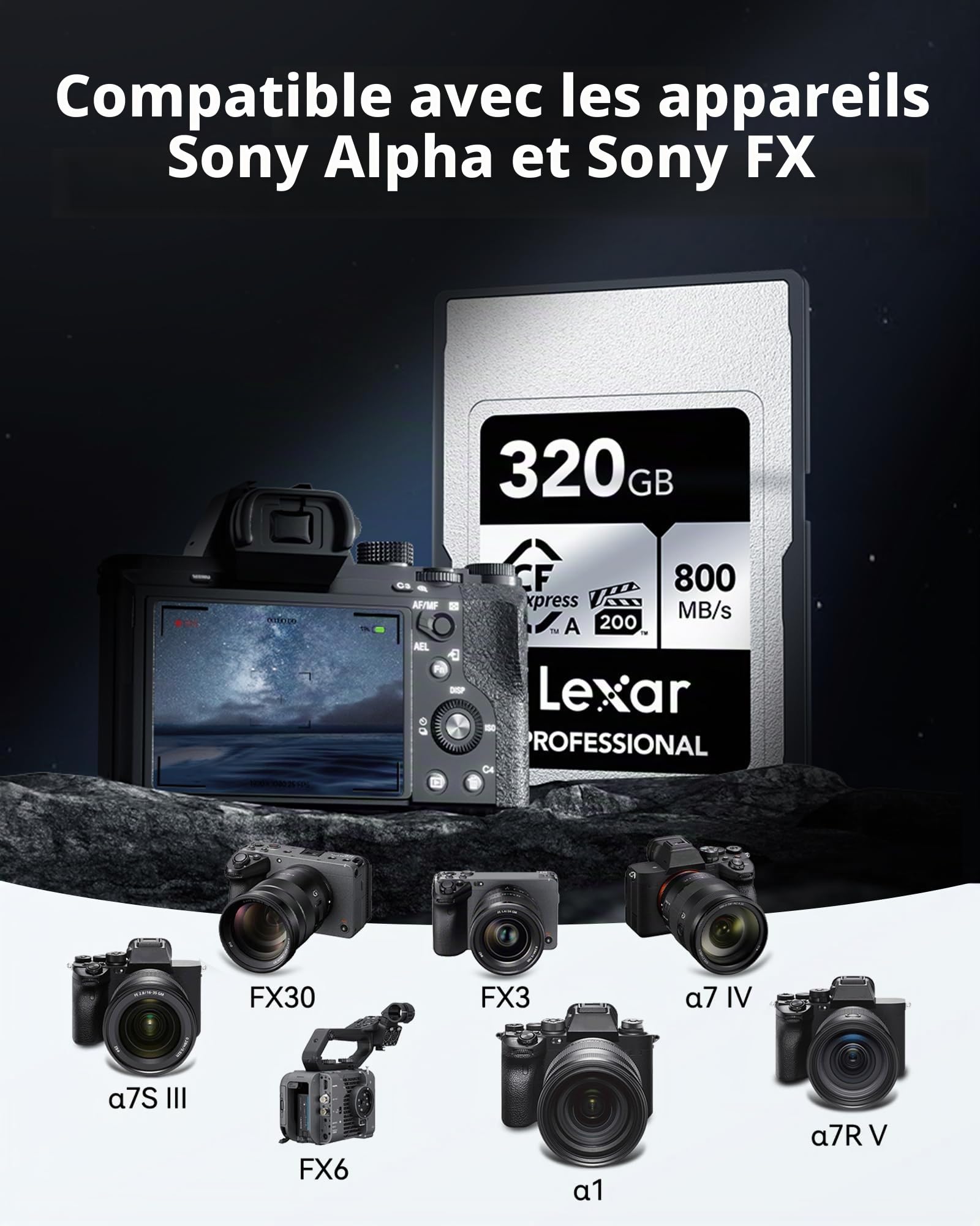 lexar-professional-silver-320-go-cfexpress-type-a-800-mo-s-vpg200 image 6