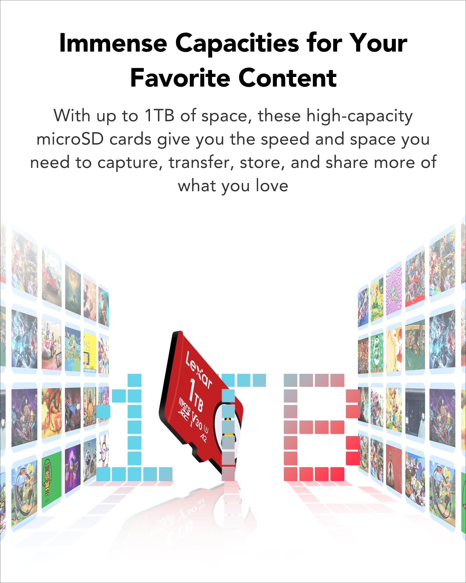 lexar-play-carte-microsdxc-512-go-uhs-i-205-mo-s-a2-v30-4k image 5