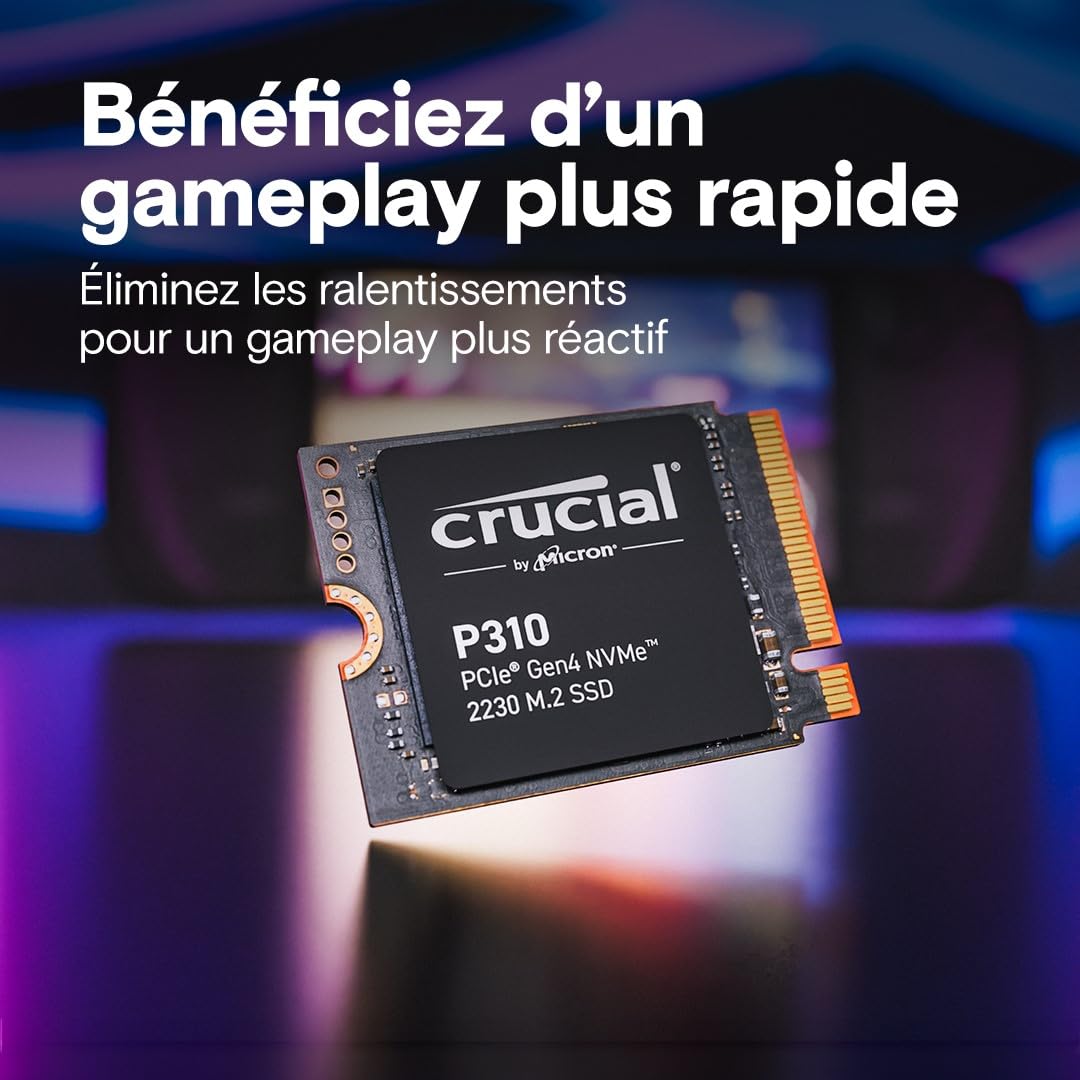 crucial-p310-ssd-interne-1to-pcie-gen4-nvme-m-2-2230-7100-mo-s-steam-deck-rog-al image 6
