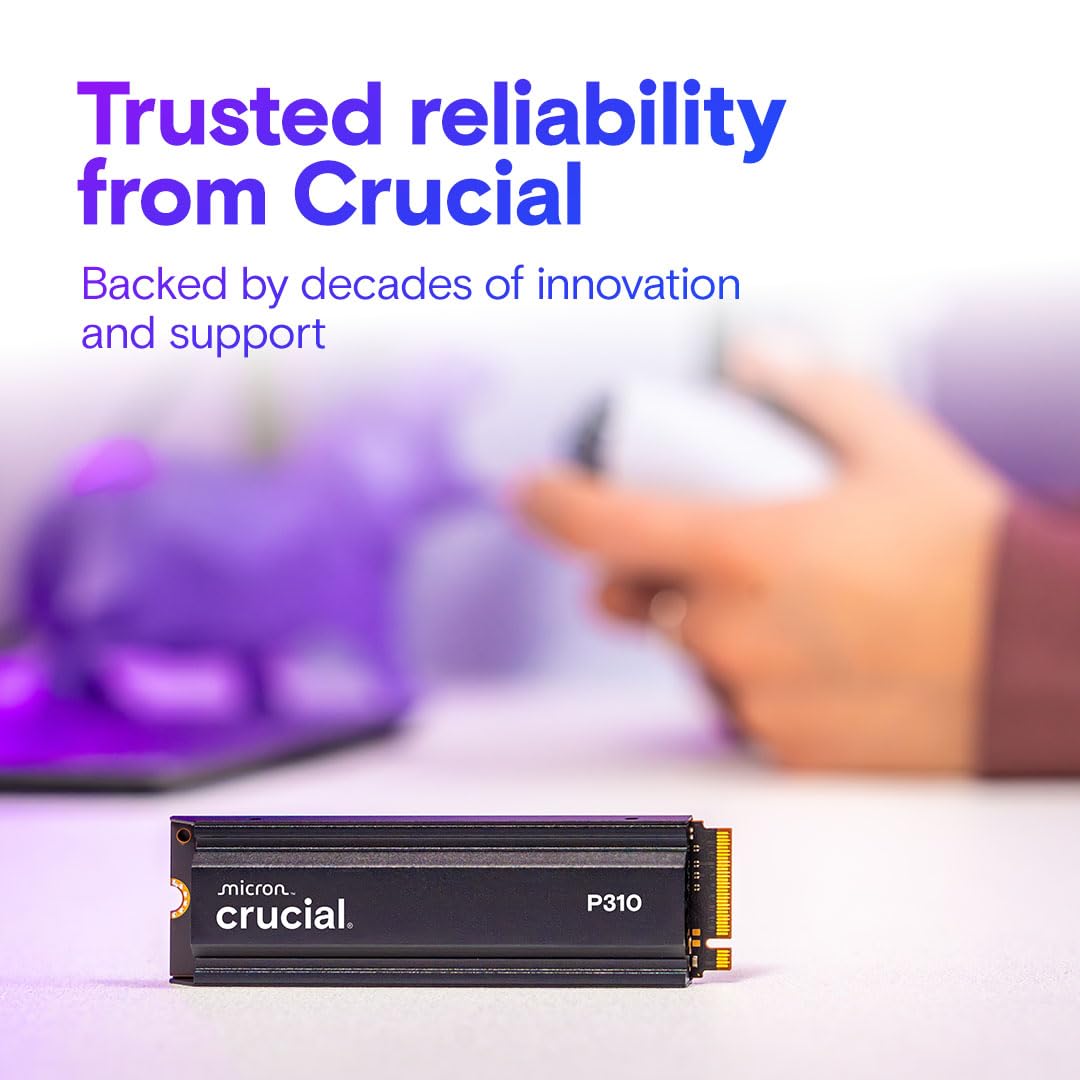 crucial-p310-1-to-ssd-ps5-m-2-pcie-gen4-nvme-7100-mo-s-avec-dissipateur image 5
