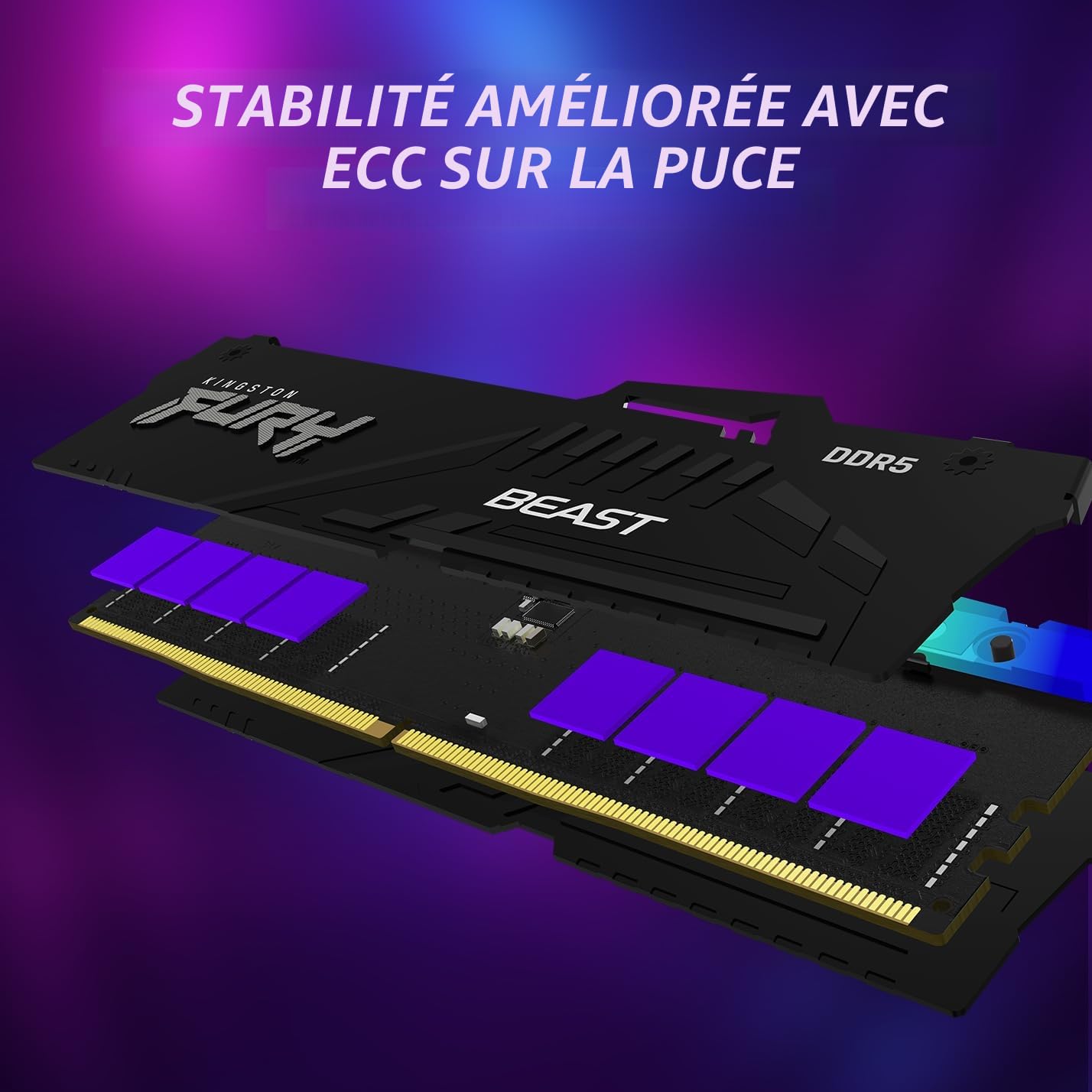 kingston-fury-beast-rgb-32-go-2x16-go-ddr5-6000mt-s-cl30-noir image 2