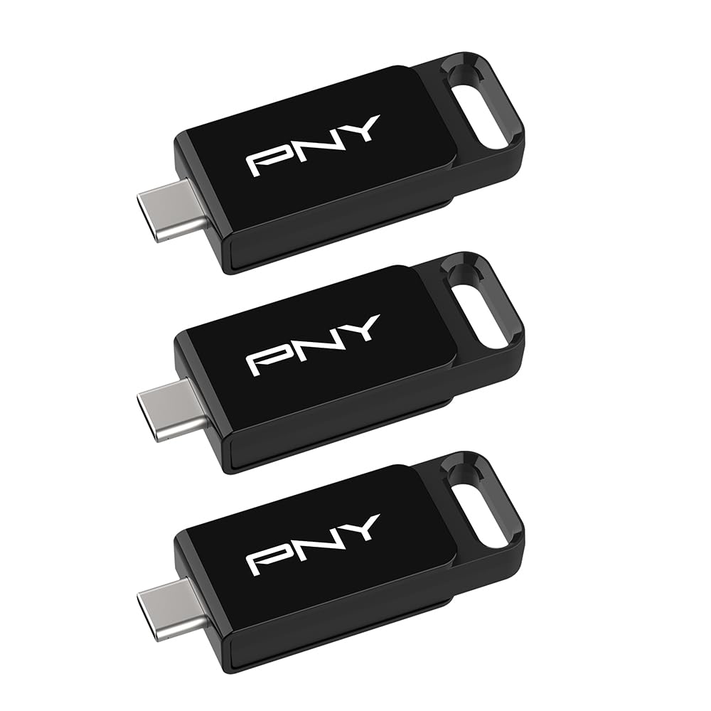 pny-elite-type-c-128-go-pack-de-3-cl-usb-3-2-gen-1-120-mo-s image 1