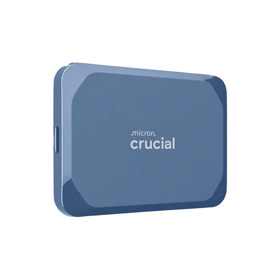 crucial-x10-ssd-externe-portable-4to-usb-c-2100-mo-s-ip65-bleu-mat image 1