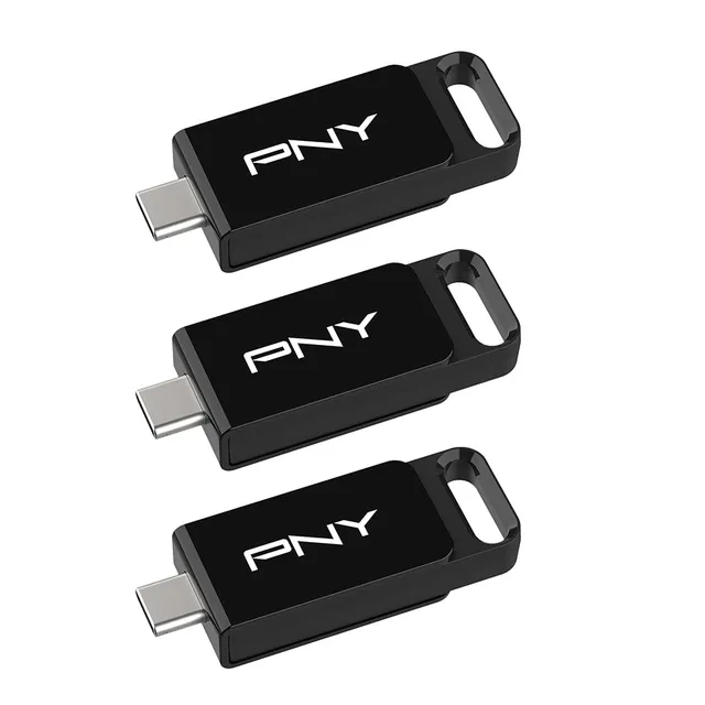 pny-elite-type-c-128-go-pack-de-3-cl-usb-3-2-gen-1-120-mo-s image 1