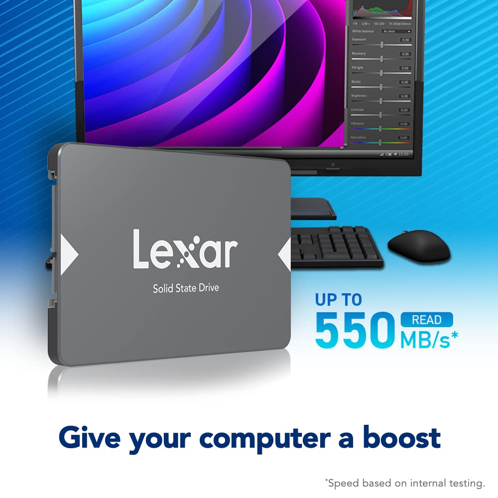 lexar-ns100-256-go-ssd-interne-2-5-sata-iii-520-mo-s image 2