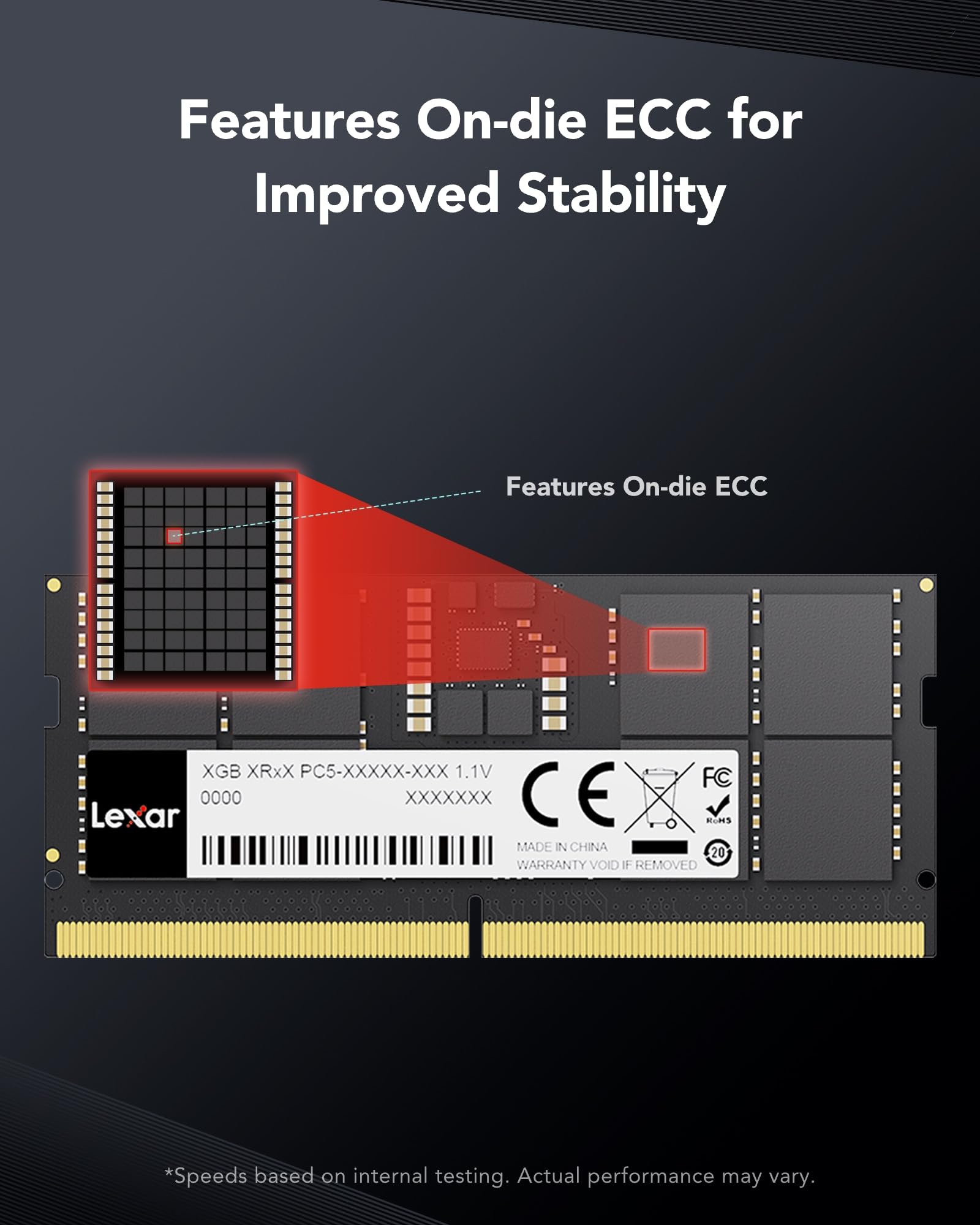lexar-sodimm-ram-ddr5-24go-5600-mhz-cl46-pour-pc-portable-mini-pc image 6