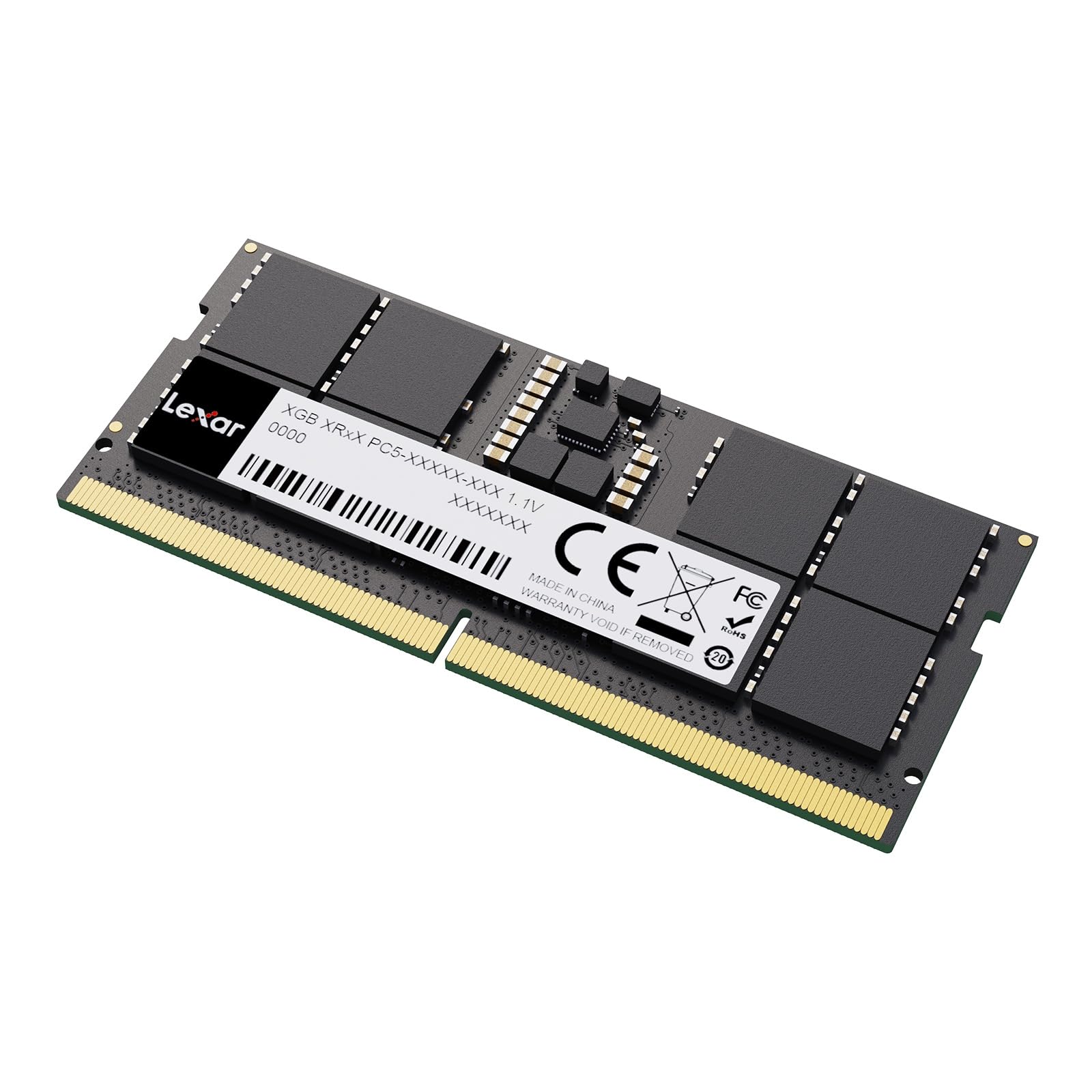 lexar-sodimm-ddr5-24go-5600mhz-cl46-262-pin-portable image 1