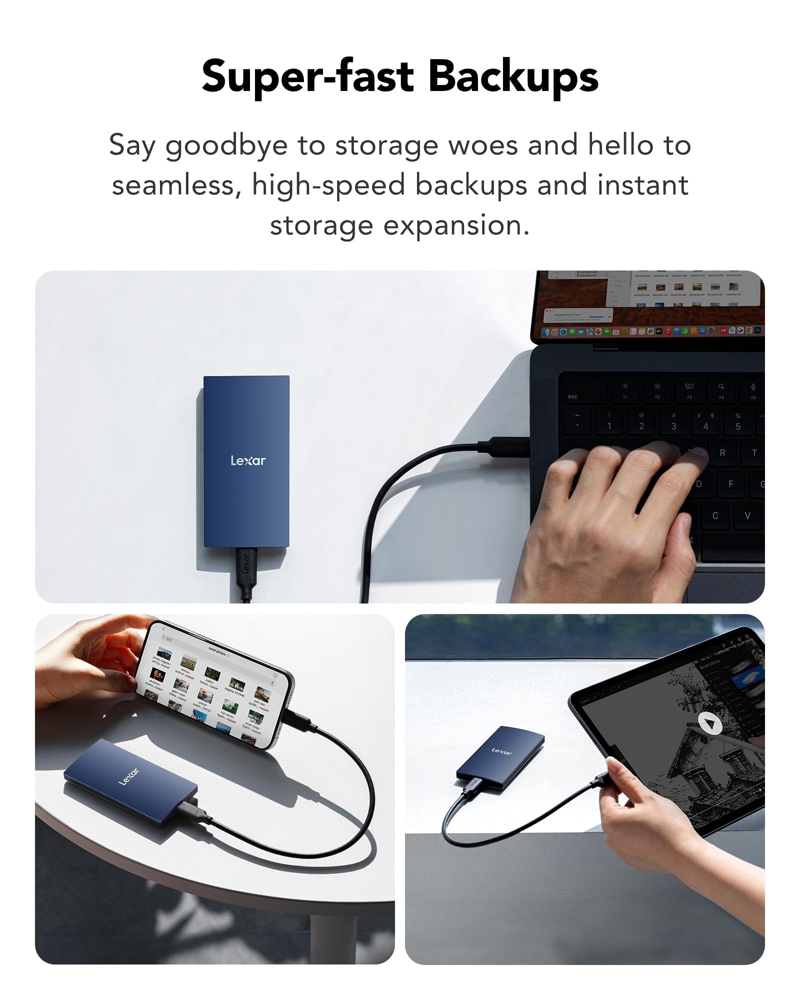lexar-es3-ssd-externe-2-to-usb-3-2-gen2-portable-1050-mo-s-bleu image 5