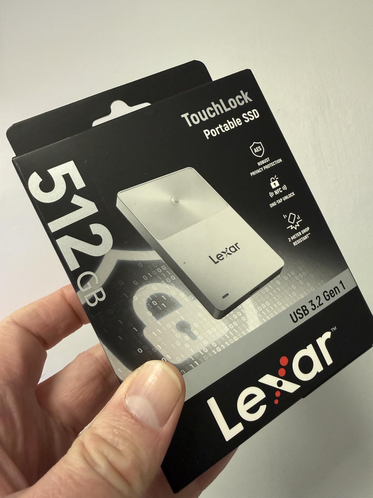 Très bon SSD nomade sécurisé
