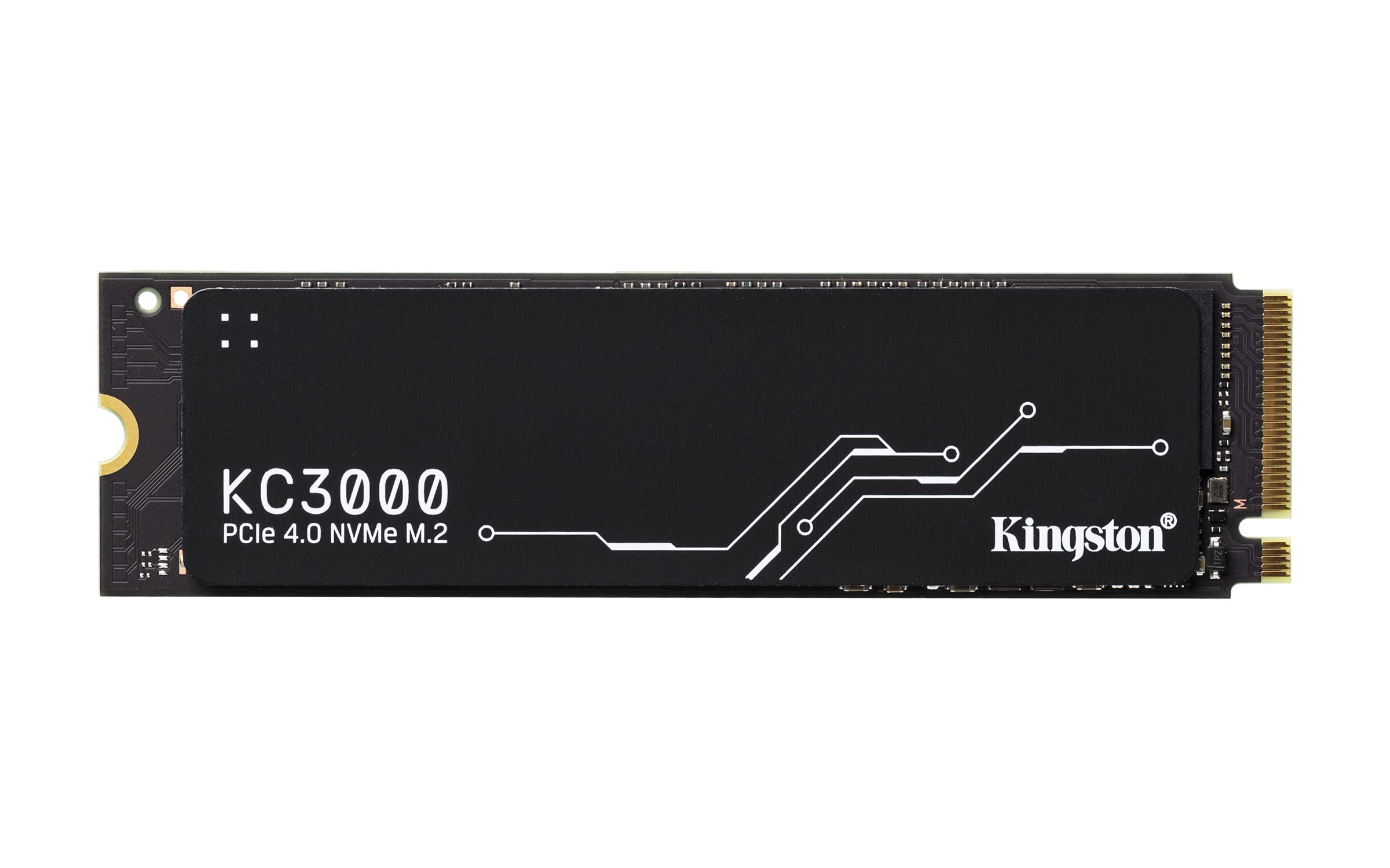 kingston-kc3000-pcie-4-0-nvme-m-2-2280-ssd-1024-go-7-000-6-000-mo-s-dissipateur- image 1