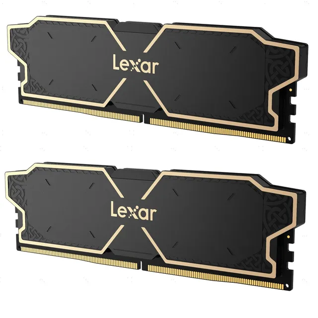 lexar-thor-oc-ddr5-32-go-kit-2x16-go-6000-mt-s-cl32-m-moire-pc image 1