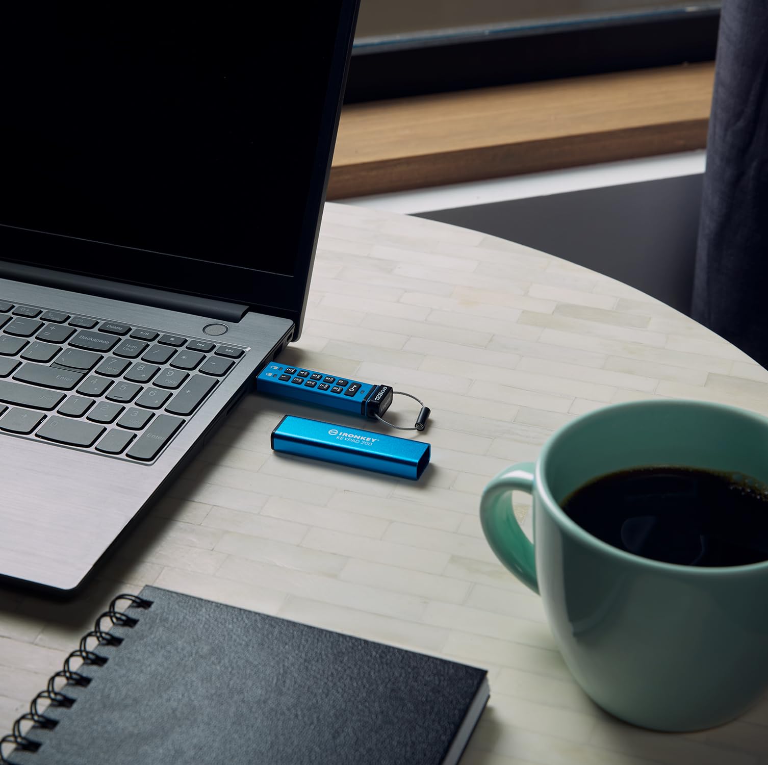 kingston-ironkey-keypad-200c-512-go-cl-usb-c-chiffr-e-xts-aes-256-bit image 5