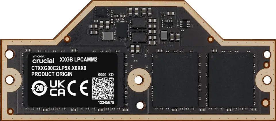 crucial-pro-lpcamm2-lpddr5x-64-go-7500-mhz-m-moire-portable image 1